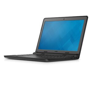 Dell Chromebook 11, Intel Celeron-N2840 Proc, 4GB RAM DDR3L Memory, 16GB eMMC SSD Storage, Chrome OS, Black