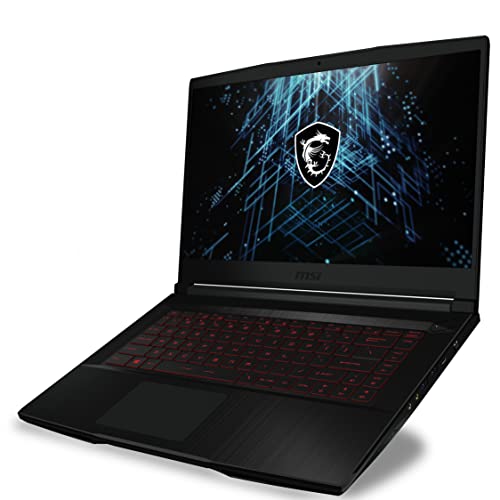 MSI GF63 Thin 11SC-693 15.6" Gaming Laptop, Intel Core i5-11400H, NVIDIA GeForce GTX 1650, 8GB Memory, 256GB NVMe SSD, Windows 11