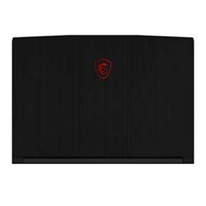 MSI GF63 Thin 11SC-693 15.6" Gaming Laptop, Intel Core i5-11400H, NVIDIA GeForce GTX 1650, 8GB Memory, 256GB NVMe SSD, Windows 11