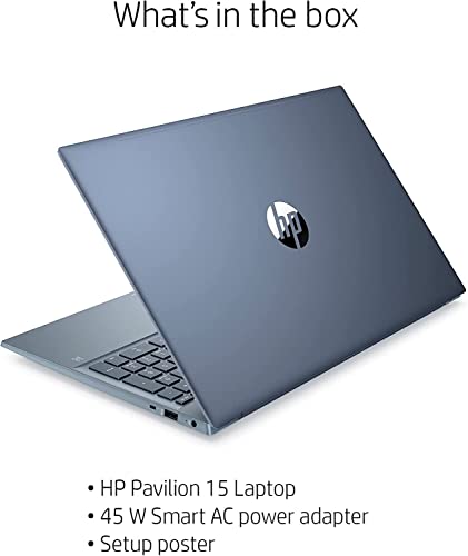 HP 2022 Newest Pavilion 15.6" FHD 1080P IPS Laptop, 8-Core AMD Ryzen 7-5700U(Up to 4.3GHz, Beat i7-1180G7), 32GB RAM, 1TB NVMe SSD, Numpad, HDMI, WiFi, USB-A&C, Fast Charge, Audio by B&O, Win11