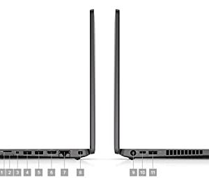 Dell Latitude 5000 Series, 5400 14-inch, Core i5-8265U (1.60Ghz-3.90Ghz), 8GB RAM, 256GB SSD Full HD (1920X1080) WiFi AC Backlit Keyboard HD Webcam Windows 10 Pro (Renewed)