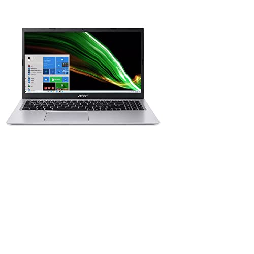 Acer 15.6" Aspire 3 Laptop with Windows 11 in S Mode - Intel Core i3 - 8GB RAM - 256GB SSD Storage - Silver (A315-58-350L)