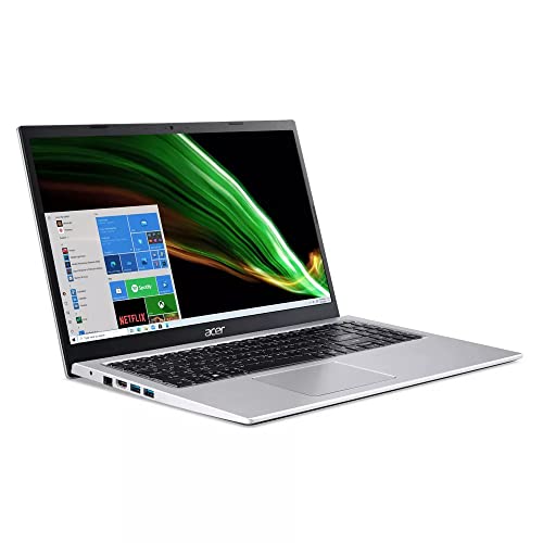 Acer 15.6" Aspire 3 Laptop with Windows 11 in S Mode - Intel Core i3 - 8GB RAM - 256GB SSD Storage - Silver (A315-58-350L)