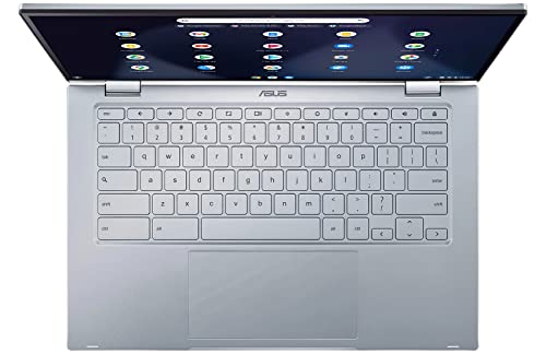 2022 Asus Chromebook Flip C433 14” IPS FHD 2-in-1 Touchscreen (Intel Core M3-8100Y, 8GB RAM, 64GB eMMC, Stylus) Convertible Home & Business Laptop, Webcam, 2 x USB-C, IST Pen, Chrome OS