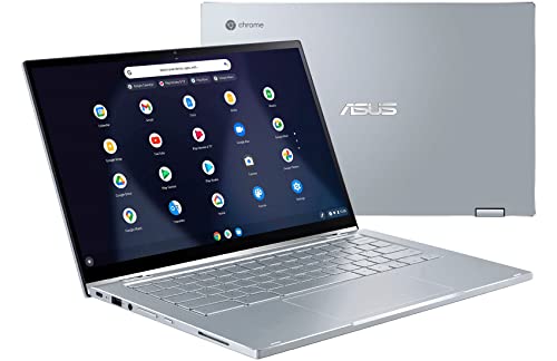 2022 Asus Chromebook Flip C433 14” IPS FHD 2-in-1 Touchscreen (Intel Core M3-8100Y, 8GB RAM, 64GB eMMC, Stylus) Convertible Home & Business Laptop, Webcam, 2 x USB-C, IST Pen, Chrome OS