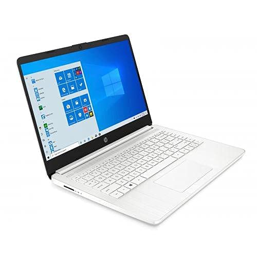 HP 14 Series 14 Laptop AMD 3020e 4GB RAM 128GB SSD Snowflake White - AMD 3020e Dual-core - 1366 x 768 AMD Radeon Graphics Windows 10 (Renewed)