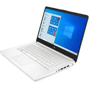 HP 14 Series 14 Laptop AMD 3020e 4GB RAM 128GB SSD Snowflake White - AMD 3020e Dual-core - 1366 x 768 AMD Radeon Graphics Windows 10 (Renewed)