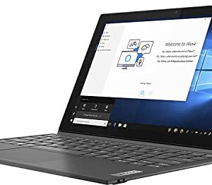 2022 Newest Lenovo Tablet Duet 3i | 10.3 inch FHD Touchscreen | Intel Celeron N4020 | 4G Memory | 64GB eMMC | Windows 11 S | Keyboard Included, Gray