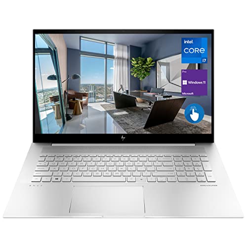 HP 2022 Newest Envy Business Laptop, 17.3" Full HD Touchscreen, Intel Core i7-1195G7 Quad-Core Processor, 64GB RAM, 2TB SSD, Backlit Keyboard, HDMI, Wireless-AX Wi-Fi 6, Bluetooth, Windows 11 Pro