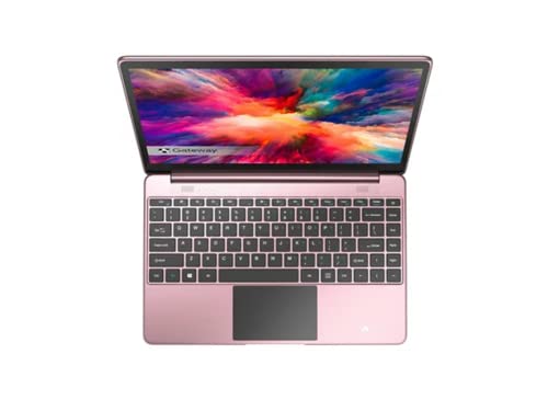 Gateway 2022 14.1" FHD Ultra Slim Notebook, Intel Core i5-1135G7 (Beats i7-1065g7), 16GB RAM, PCIe 512GB SSD, Intel Iris Xe Graphics, 1MP Webcam, Tuned by THX, Win 10, Rose Gold, 32GB USB Card