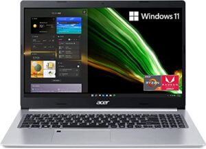 acer 2023 newest aspire 5 a515-46-r3cz slim laptop, 15.6 inch fhd display, amd ryzen 7 3700u, 16gb ram, 1tb ssd, wifi 6, backlit keyboard, fingerprint reader, windows 11 home, bundled with jawfoal