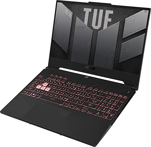 EXCaliberPC 2022 ASUS TUF Gaming A15 FA507RE-A15.R73050T (AMD Ryzen 7 6800H, 8GB RAM, 512GB NVMe SSD, RTX 3050Ti 4GB, 15.6" FHD 144Hz, Windows 11) Gaming Notebook - Mecha Gray