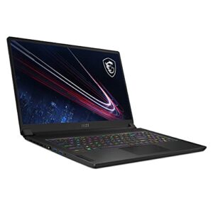 MSI GS76 Stealth Gaming Laptop: 17.3" 300Hz FHD 1080p Display, Intel Core i7-11800H, NVIDIA GeForce RTX 3080, 32GB, 1TB SSD, Thunderbolt 4, WiFi 6, Win10, Black (11UH-029)