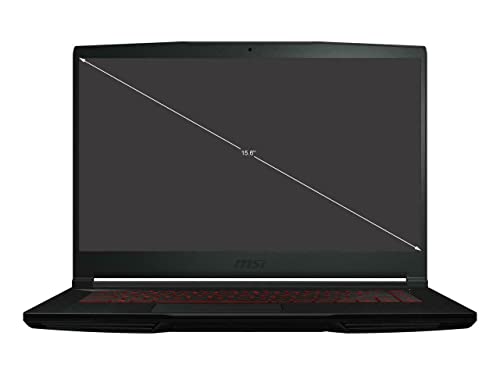 MSI 15.6" FHD 144Hz Gaming Laptop, Intel Core i5-11400H Processor, NVIDIA GeForce RTX 3050, 32GB DDR4 RAM, 1TB PCIe SSD, WiFi, Webcam, Backlit Keyboard, Windows 11 Home, Black