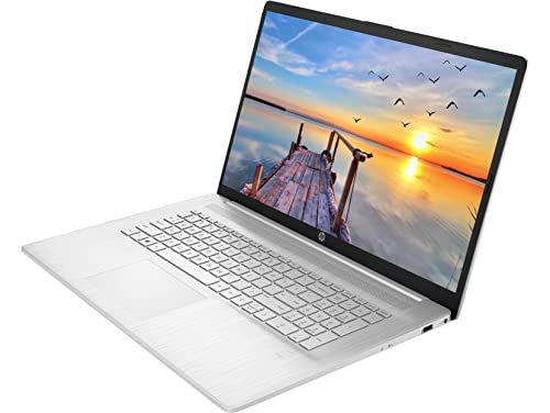 HP 17 Laptop, 17.3" HD+ Touchscreen, AMD Ryzen 5 5625U Processor, 32GB DDR4 RAM, 2TB PCIe SSD, Webcam, HDMI, Fingerprint Reader, Wi-Fi 6, Windows 11 Home, Silver