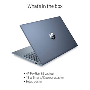 HP Pavilion 15.6" FHD IPS Laptop (2022 Model), 8-Core AMD Ryzen 7 5700U (Beats i9-10885H), 32GB RAM, 1TB NVMe SSD, Audio by B&O, Wi-Fi 6, Compact Design, Long Battery Life, Micro-Edge, Win11