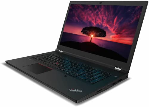 New Lenovo ThinkPad P17 Gen 2 Business Laptop, 17.3" FHD IPS Anti-Glare Display, Intel Core i7-11800H, Windows 10 Pro, 32GB RAM, 1TB SSD, NVIDIARTX A2000 4GB, Fingerprint Reader