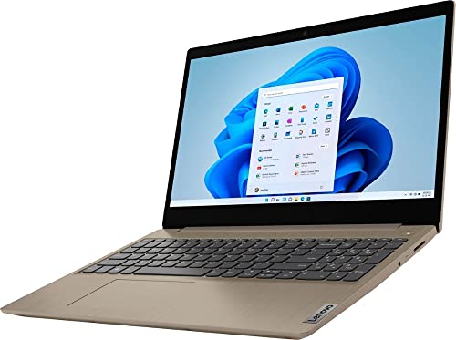 Lenovo Newest Ideapad 3 15 15.6" Touchscreen Laptop Computer, 11th Gen Intel Core i3-1115G4 (Beat i5-8250U), 1TB SSD, 20GB RAM, HDMI, USB-C, WiFi, Bluetooth,Windows 11 S, Almond+JVQ MP