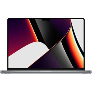 apple (cto) 16-in macbook pro m1 pro 10-core cpu 16-core gpu chip – 1tb ssd 32gb space gray (fall 2021) – z14w00105