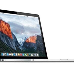 Apple MacBook Pro Intel Core i7-4770 X4 (2.2GHz, 16GB, 512GB)- Silver (Renewed)