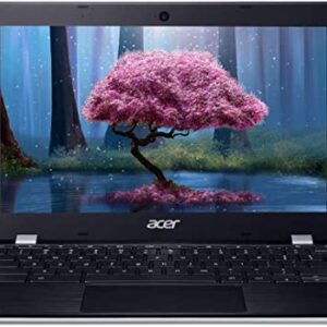 Acer 2022 11" HD IPS Anti-Glare Touchscreen Chromebook, Intel Celeron Processor Up to 2.60 GHz, 4GB Ram, 64GB SSD, Ultra-Fast 6th Gen WiFi Speed, Chrome OS(Renewed) (Dale Black)