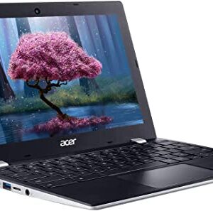 Acer 2022 11" HD IPS Anti-Glare Touchscreen Chromebook, Intel Celeron Processor Up to 2.60 GHz, 4GB Ram, 64GB SSD, Ultra-Fast 6th Gen WiFi Speed, Chrome OS(Renewed) (Dale Black)