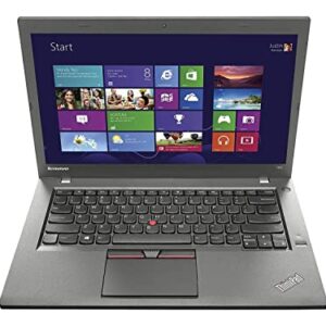 Lenovo ThinkPad T450 14" Laptop, Intel Core i5-4th Gen, 16GB RAM, 256GB SSD, Win10 Pro (Renewed)