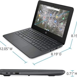 2022 Newest HP Chromebook 11.6" HD Laptop for Business and Student, Intel Celeron N3350, 4GB Memory, 32GB eMMC, Webcam, USB-C, WiFi , Bluetooth, Chrome OS+AllyFlex MOUSPAD