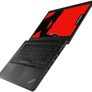 Lenovo ThinkPad T480 Laptop, 14.0 FHD (1920x1080), 8th Gen Intel Core i5-8350U, 8GB DDR4, 256 GB Solid State Drive, Windows 10 Pro (Renewed)