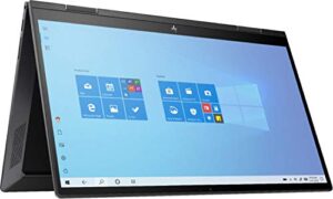 2020 newest hp envy x360 2-in-1 laptop, 15.6″ full hd touchscreen, amd ryzen 5 4500u processor up to 4.0ghz, 8gb memory, 256gb pcie ssd, backlit keyboard, hdmi, wi-fi, windows 10 home, nightfall black
