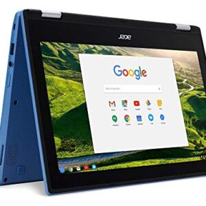 Acer Chromebook R11 CB5-132T-C67Q Touch Screen Chromebook with Intel Celeron N3060 Processor, 11.6" IPS Multitouch Screen 4GB Memory, 32GB SSD and Google Chrome OS