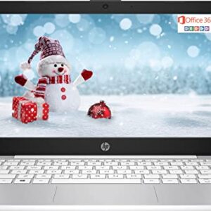 HP 2022 Stream 11 Laptop, Intel Quad Core Celeron N4120, 4 GB RAM, 64 GB Storage, 11.6” HD Anti-Glare Display, Windows 11, Long Battery Life, Thin & Portable, YSC Accessory, Includes Microsoft 365