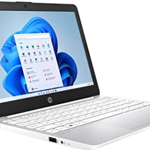 HP 2022 Stream 11 Laptop, Intel Quad Core Celeron N4120, 4 GB RAM, 64 GB Storage, 11.6” HD Anti-Glare Display, Windows 11, Long Battery Life, Thin & Portable, YSC Accessory, Includes Microsoft 365