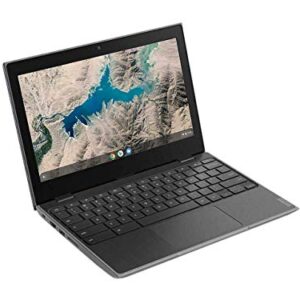 Lenovo 100E Chromebook 2ND Gen 81QB000AUS Laptop Computer, 11.6" HD (1366 X 768) Display, MediaTek MT8173C Processor, 4GB RAM, 16GB eMMC TLC SSD, Powervr GX6250, Chrome OS, Black (Renewed)