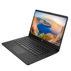 HP Laptop, 14” FHD Display, Intel Celeron N4500 Processor, 16GB RAM, 1TB PCIe SSD, HDMI, Bluetooth, Webcam, SD Media Card Raeder, Windows 11 Home, Black