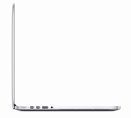 Mid 2015 Apple MacBook Pro with 2.5GHz Intel Core i7-4870HQ (15 inches, 16GB RAM, 512GB SSD) Silver (Renewed)