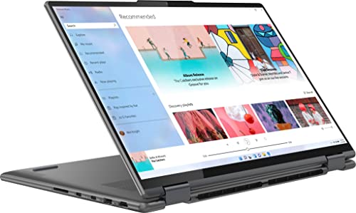 Lenovo Yoga 7i 2-in-1 16" 2.5K Touchscreen Premium Laptop, 12th Intel Evo Platform 12-Core i5-1240P, 8GB LPDDR5 RAM, 256GB SSD, Intel Iris Xe Graphics, Backlit KB, FP, Win11 H, W/Stylus Pen