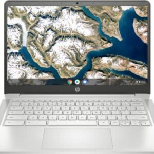 HP Chromebook 14a-na1020ca 14" Intel Pentium N6000 8GB LPDDR4x 128GB eMMC Chrome OS Mineral Silver (Renewed)