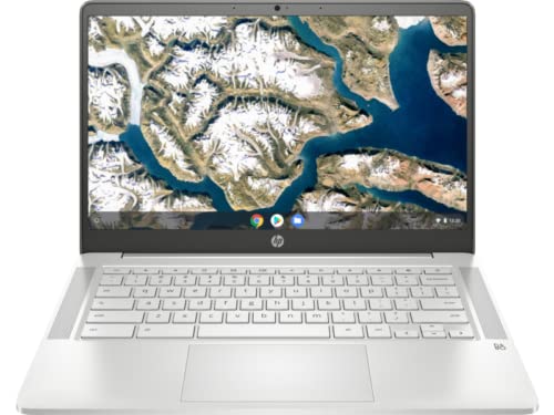 HP Chromebook 14a-na1020ca 14" Intel Pentium N6000 8GB LPDDR4x 128GB eMMC Chrome OS Mineral Silver (Renewed)