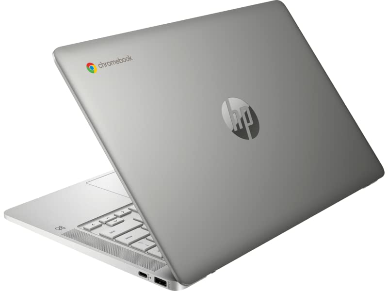 HP Chromebook 14a-na1020ca 14" Intel Pentium N6000 8GB LPDDR4x 128GB eMMC Chrome OS Mineral Silver (Renewed)