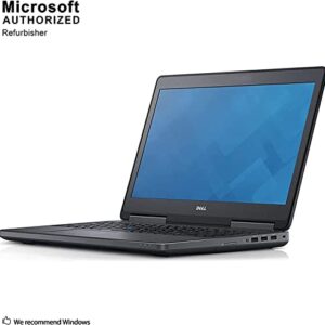 Dell Precision 7510 15.6" Laptop, Intel Core i7-6820HQ 2.7GHz, 32GB RAM, 512GB SSD, AMD Radeon R9 M375X 2G, Windows 10 Pro 64bit, Webcam (Renewed)