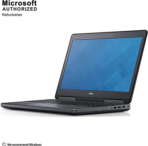 Dell Precision 7510 15.6" Laptop, Intel Core i7-6820HQ 2.7GHz, 32GB RAM, 512GB SSD, AMD Radeon R9 M375X 2G, Windows 10 Pro 64bit, Webcam (Renewed)