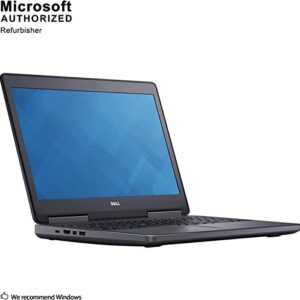 Dell Precision 7510 15.6" Laptop, Intel Core i7-6820HQ 2.7GHz, 32GB RAM, 512GB SSD, AMD Radeon R9 M375X 2G, Windows 10 Pro 64bit, Webcam (Renewed)