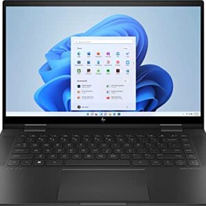 Newest HP Envy x360 2-in-1 Laptop, 15.6" Full HD Touchscreen, AMD Ryzen 5 5625U 6-Core Processor, 16GB RAM, 512GB SSD, Backlit Keyboard, HDMI, Webcam, Wi-Fi 6, Windows 11 Home, HP Stylus Pen Included