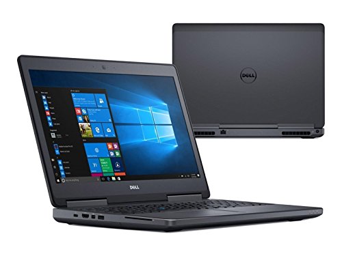 Dell Precision 7510 FHD 15.6" Workstation Business Laptop (Intel Quad Xeon E3-1535M, 32GB Ram, 512GB SSD, HDMI, Webcam, Finger Scecurity) Nvidia Quadro M2000M 4GB GDDR5 (Renewed)