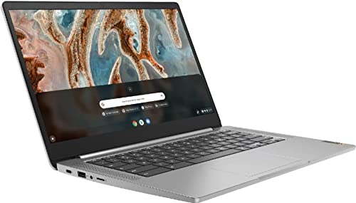 Lenovo Chromebook Touchscreen 14 inch FHD IPS Display, MediaTek MT8183 8Core Laptop Computer Business Student, Wi-Fi 5, Webcam, 10 Hours Battery, Chrome OS (4GB LPDDR4X RAM | 64GB eMMC+32G SD Card)