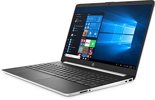 HP New 15.6" HD Touchscreen Laptop Intel Core i3-1005G1 8GB DDR4 RAM 128GB SSD HDMI Bluetooth 802.11/b/g/n/ac Windows 10 15-dy1731ms Silver