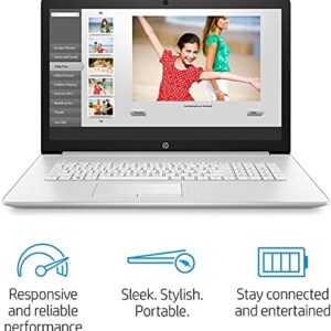 HP Light Thin Laptop, 17.3 Brightview Touchscreen, 6 Core AMD Ryzen 5 5500U 4GHz >i7 1065G7 , Type Silver HP 17 HP 17