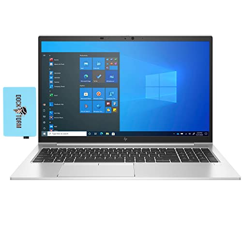 HP 2023 EliteBook 850 G8 15.6" FHD IPS Laptop (Intel i5-1145G7 4-Core, 32GB RAM, 1TB PCIe SSD, Intel Iris Xe, Backlit KYB, FP, 2 Thunderbolt 4, WiFi 6, BT 5.2, Webcam, Win 11 Pro) w/Hub