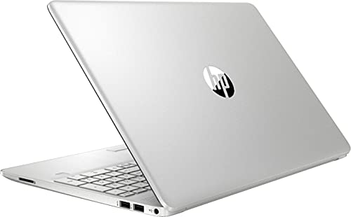 HP 15.6 Inch FHD 1080P Laptop, Intel Dual-Core i3-1115G4 up to 4.1GHz, 8GB DDR4 RAM, 256GB PCIe SSD, USB-C, HDMI, Wi-Fi,Ethernet, Fingerprint Reader, Webcam, Fast Charge, Win10 S + TiTac Card, Silver